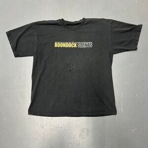 Vintage the Boondock saints movie promo double sided graphic distressed tshirt